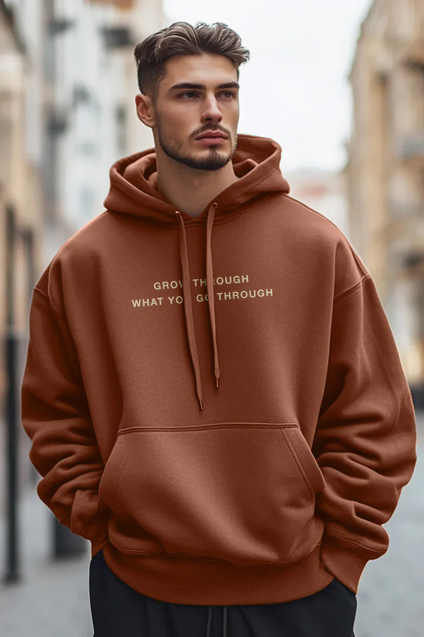 Brown Oversized Hoodie