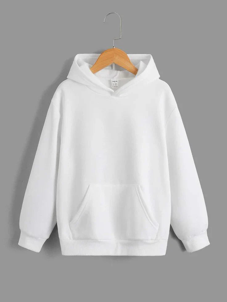 Premium White Hoodie